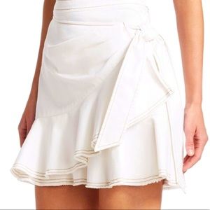 Cinq a Sept Anson white skirt size 6